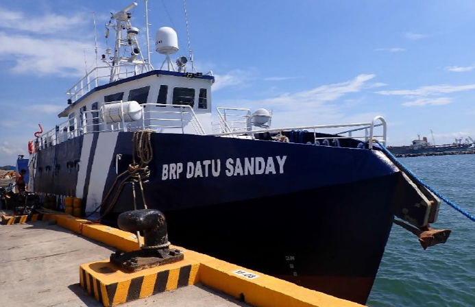 Underwater Hull Cleaning and Propeller Polishing of BRP Datu Sanday